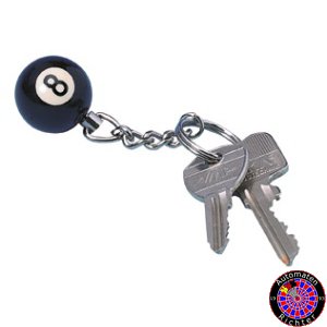 Schl�sselanh�nger POOL "Schwarze 8"